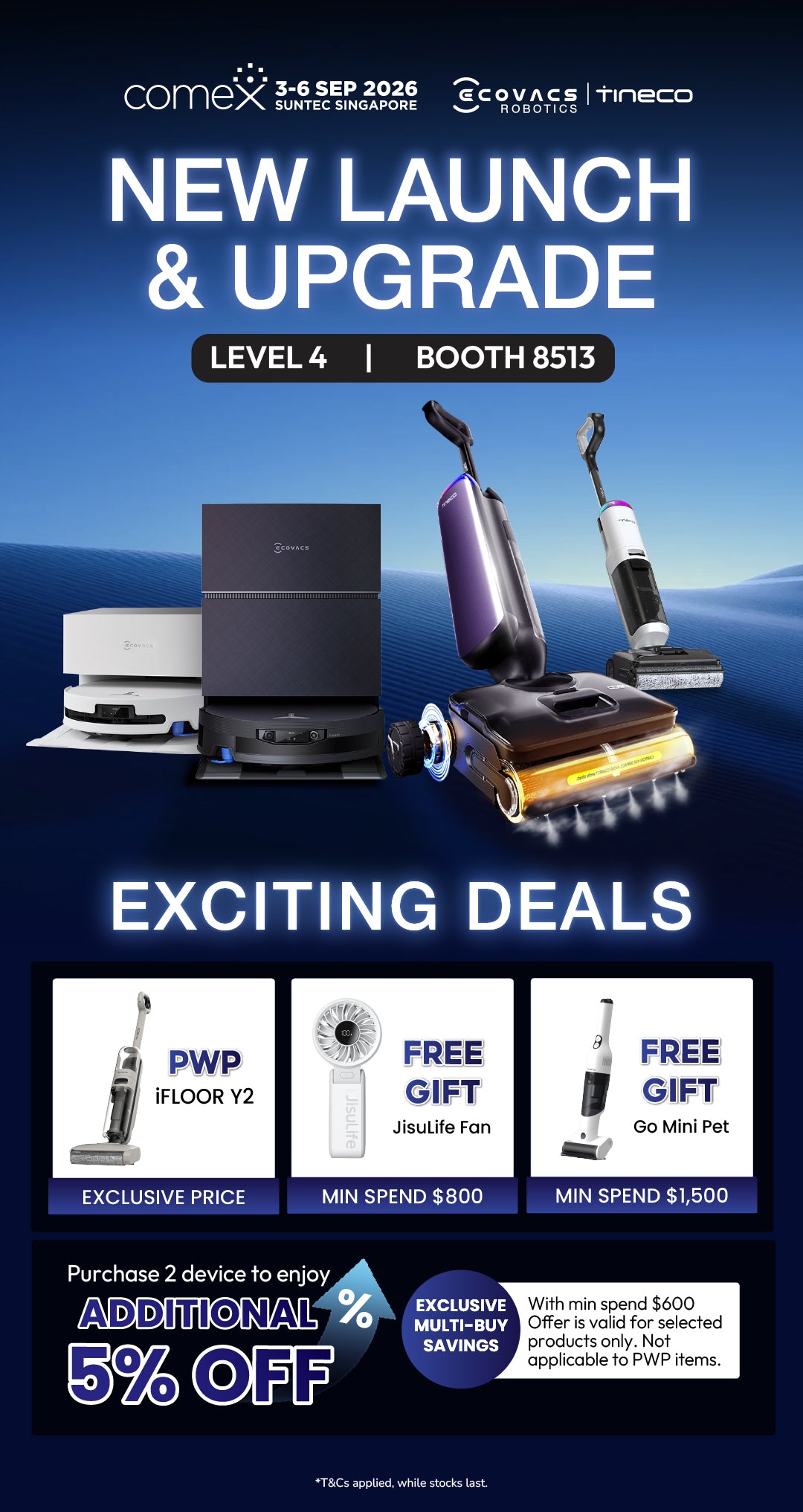 Join Us at COMEX 2026 | Suntec City, 3rd - 6th September
