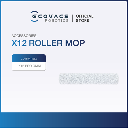 ECOVACS Deebot X12 Pro OMNI - Accessories Kit, Roller Mop And Dustbags