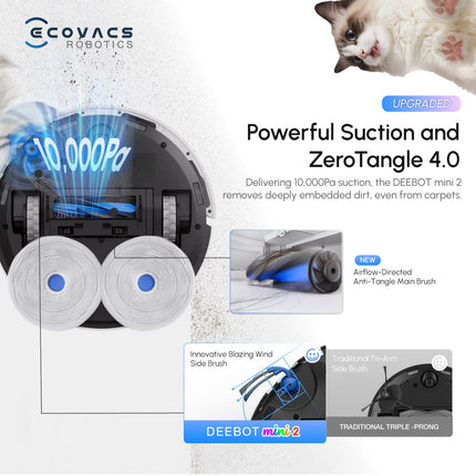 ECOVACS DEEBOT Mini 2 Robot Vacuum