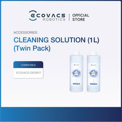 ECOVACS CLEANING SOLUTION/DETERGENT 1L (SUITABLE FOR ALL DEEBOT MODELS)