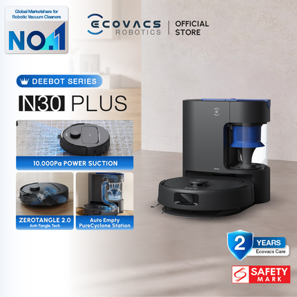 ECOVACS DEEBOT N30/N30 PLUS Robot Vacuum