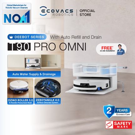 (COMEX26) ECOVACS DEEBOT T90 Pro Omni Robot Vacuum
