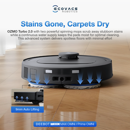 ECOVACS DEEBOT T30C Prime Omni Robot Vacuum
