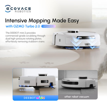 ECOVACS DEEBOT Mini 2 Robot Vacuum