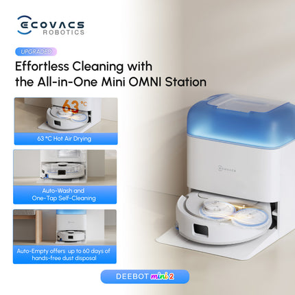 ECOVACS DEEBOT Mini 2 Robot Vacuum
