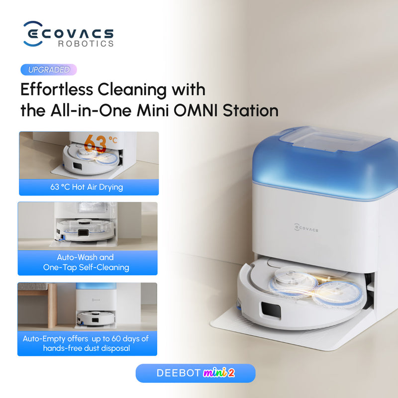 ECOVACS DEEBOT Mini 2 Robot Vacuum