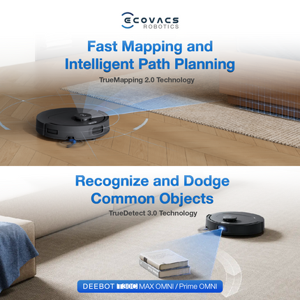 ECOVACS DEEBOT T30C Prime Omni Robot Vacuum
