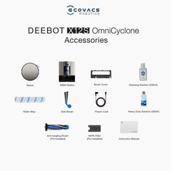 ECOVACS Deebot X12S OmniCyclone Robot Vacuum Cleaner