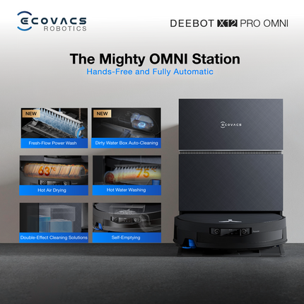 ECOVACS X12 Pro Omni Robot Vacuum