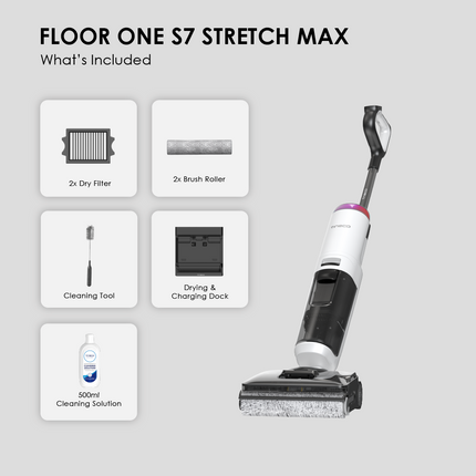 Tineco Floor One S7 Stretch Max Smart Floor Washer Vacuum Cleaner