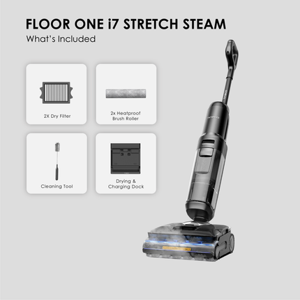 Tineco Floor One i7 Stretch Steam Smart Wet & Dry Vacuum Cleaner