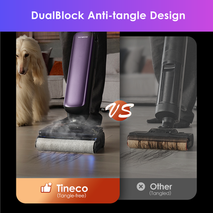 Tineco Floor One S9 Artist Steam Pro (Purple) Smart Wet & Dry Vacuum Cleaner