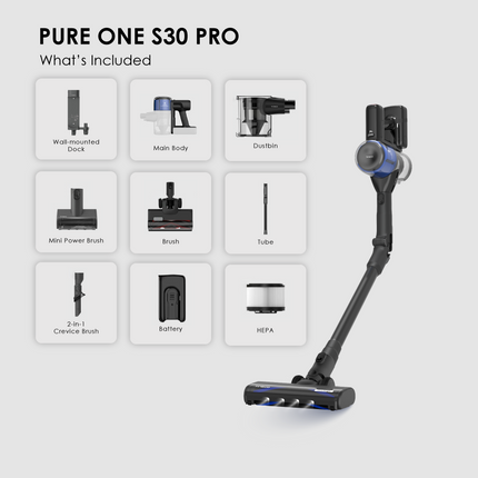 Tineco Pure One S30 Pro Cordless Stick Vacuum Cleaner