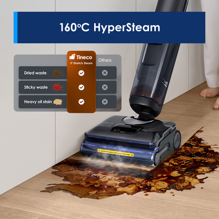 Tineco Floor One i7 Stretch Steam Smart Wet & Dry Vacuum Cleaner