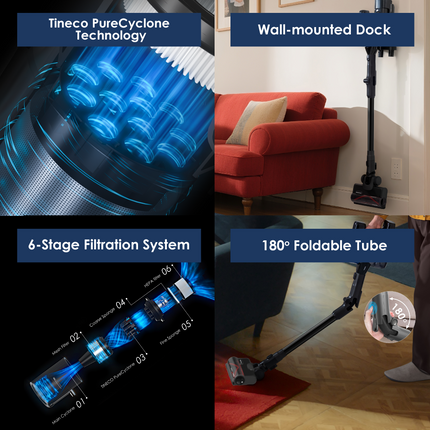 Tineco Pure One S30 Pro Cordless Stick Vacuum Cleaner