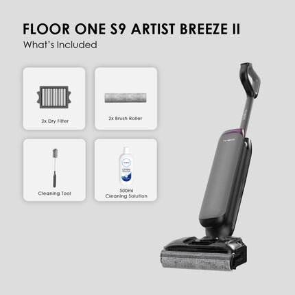 Tineco Floor One S9 Artist Breeze II Smart Wet & Dry Vacuum Cleaner