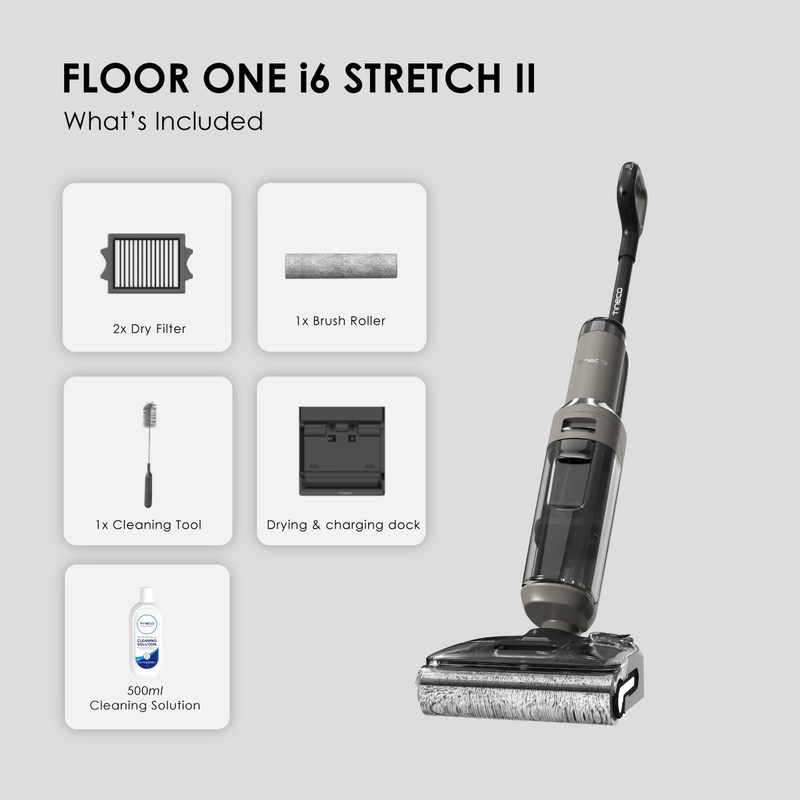 Tineco Floor One i6 Stretch II Wet & Dry Vacuum Cleaner