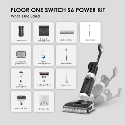 【Uncle Lee 限时团购】Tineco Floor One Switch S6 Power Kit Smart Multi-Function Wet & Dry Vacuum Cleaner