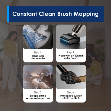 Tineco iFloor Y3 Stretch Wet & Dry Vacuum Cleaner