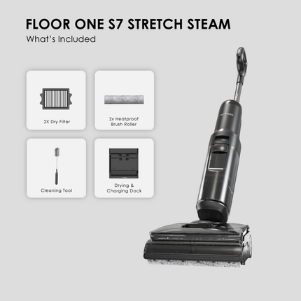 Tineco Floor One S7 Stretch Steam Smart Wet & Dry Vacuum Cleaner
