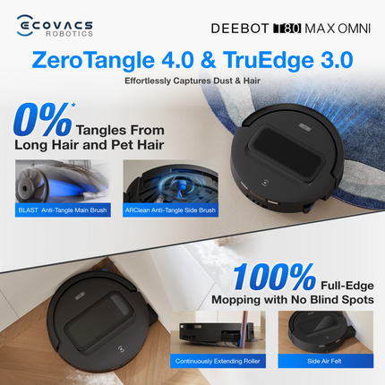 ECOVACS DEEBOT T80 Max Omni Robot Vacuum Cleaner