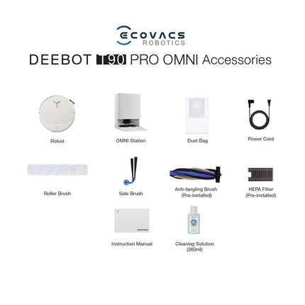 ECOVACS DEEBOT T90 Pro Omni Robot Vacuum