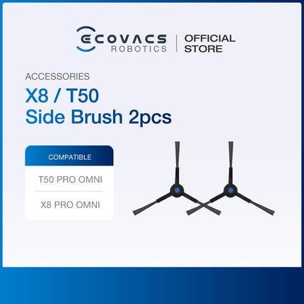 ECOVACS DEEBOT X8 PRO OMNI - ACCESSORIES KIT, ROLLER MOP, ROLLER BRUSH & DUSTBAG