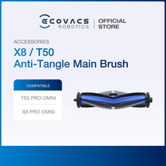 ECOVACS DEEBOT X8 PRO OMNI - ACCESSORIES KIT, ROLLER MOP, ROLLER BRUSH & DUSTBAG