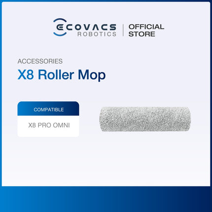 ECOVACS DEEBOT X8 PRO OMNI - ACCESSORIES KIT, ROLLER MOP, ROLLER BRUSH & DUSTBAG