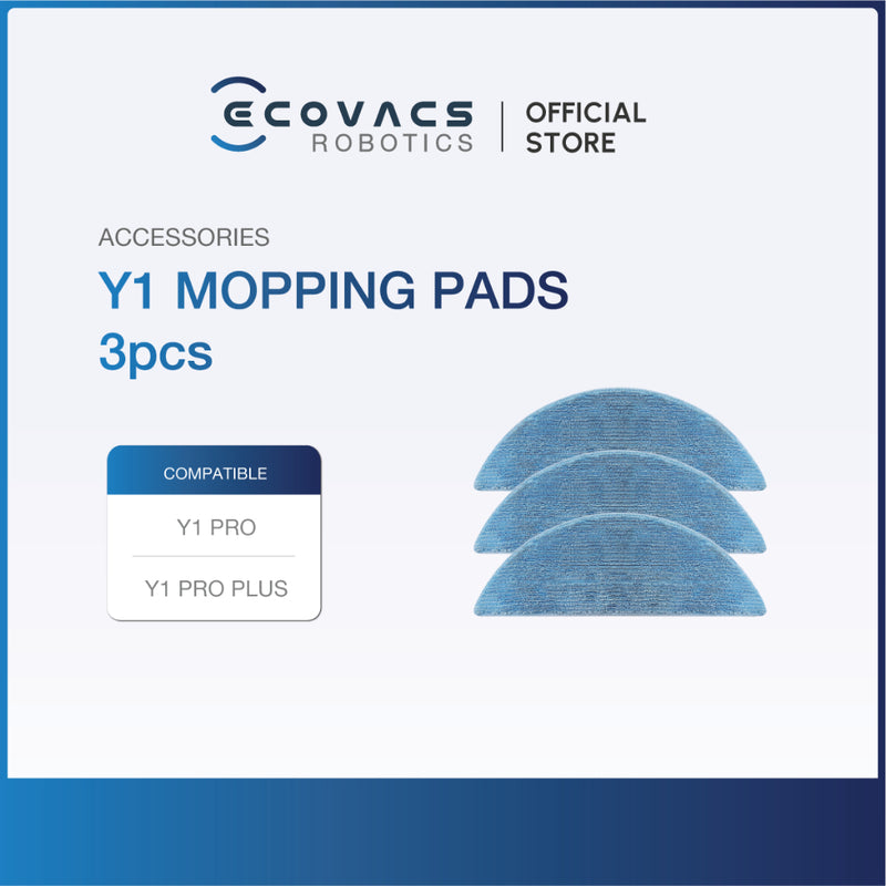 ECOVACS YEEDI Y1 PRO/Y1 PRO PLUS ACCESSORIES LISTING - ACCESSORIES KIT, MOP CLOTH, & DUSTBAG