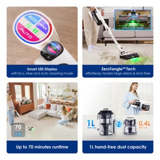 Tineco Pure One A50S Plus Cordless Stick Vacuum Cleaner