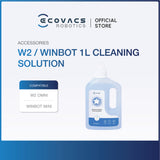 ECOVACS WINBOT W2 OMNI/WINBOT MINI ACCESSORIES LISTING - MOP CLOTH, & CLEANING SOLUTION