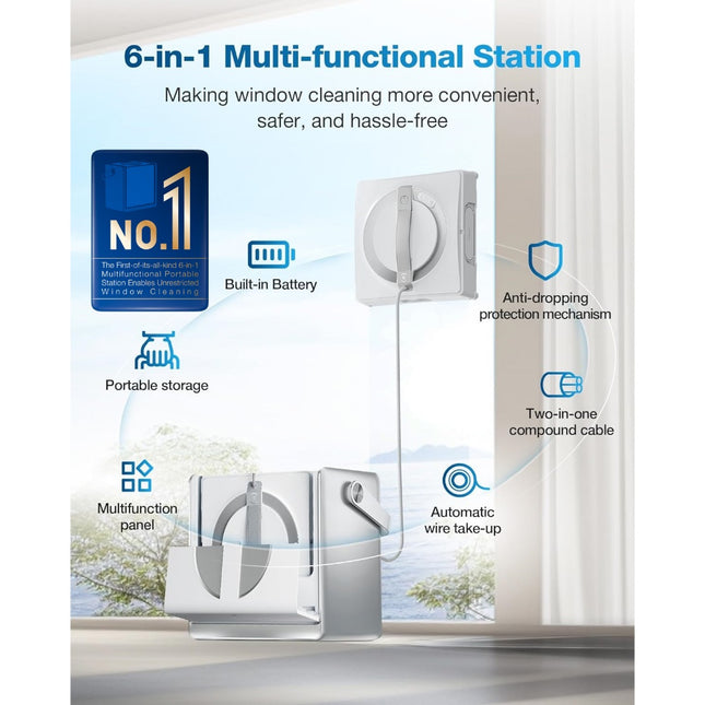 ECOVACS WINBOT W2 Omni Window Robot Vacuum