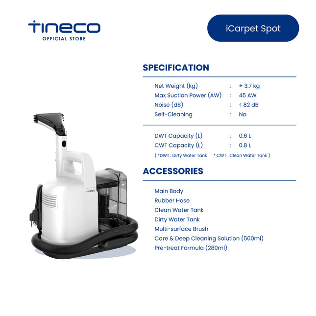 Tineco iCarpet Spot Vacuum Cleaner