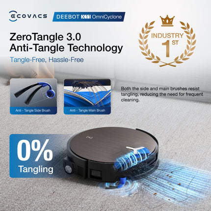 ECOVACS DEEBOT X11 OmniCyclone Floor Washing Robot Vacuum