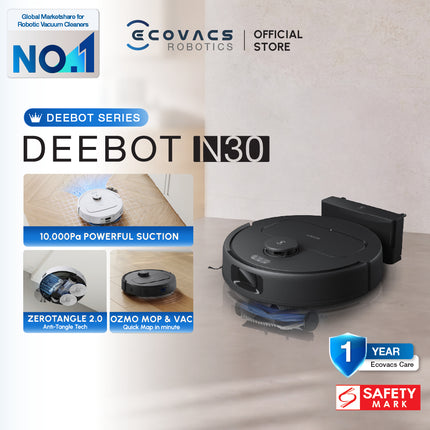 ECOVACS DEEBOT N30/N30 PLUS Robot Vacuum